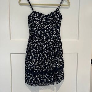 Hollister Floral Print Mini Dress